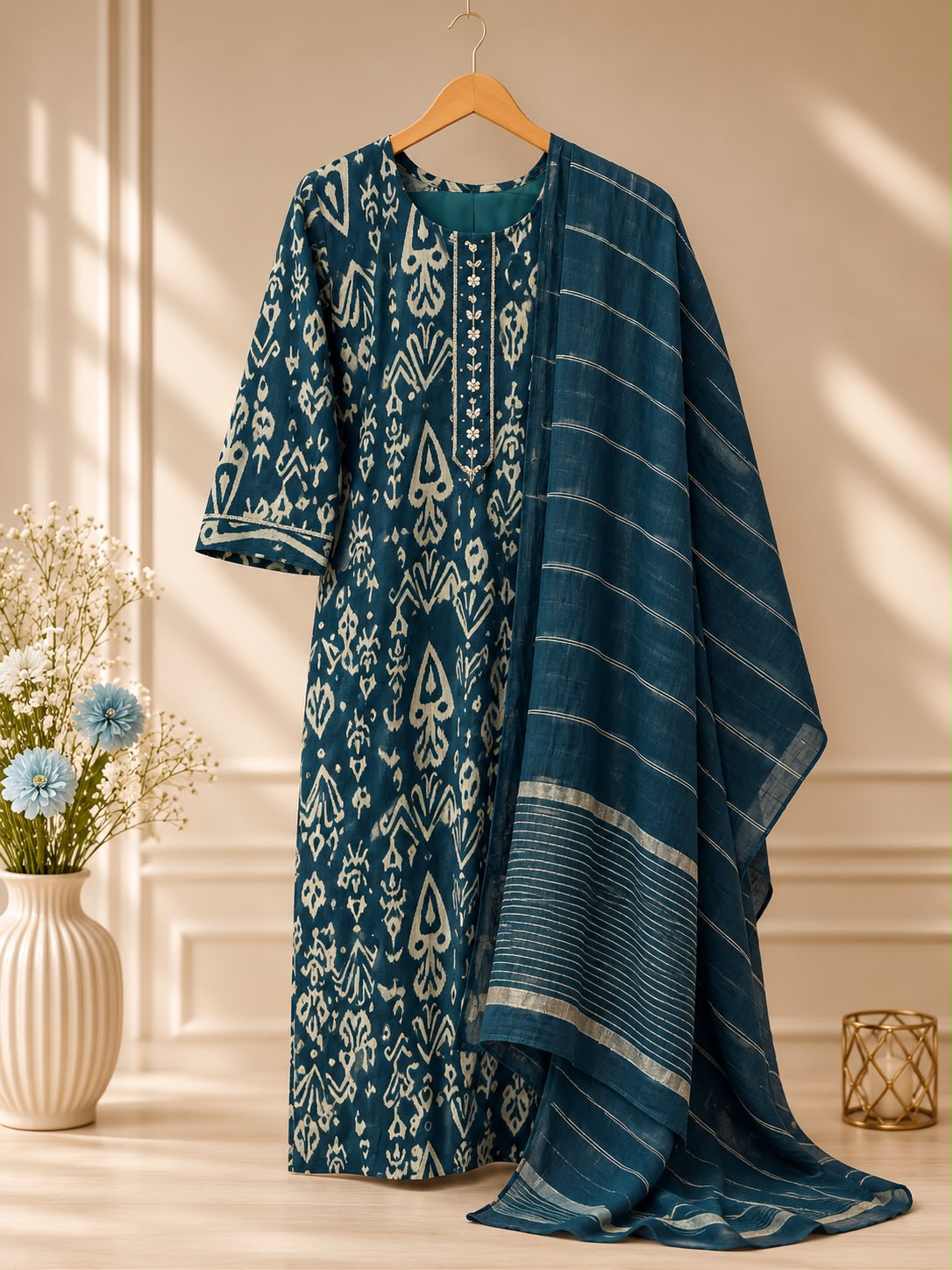 Vatican Fabric 3-Piece Set
