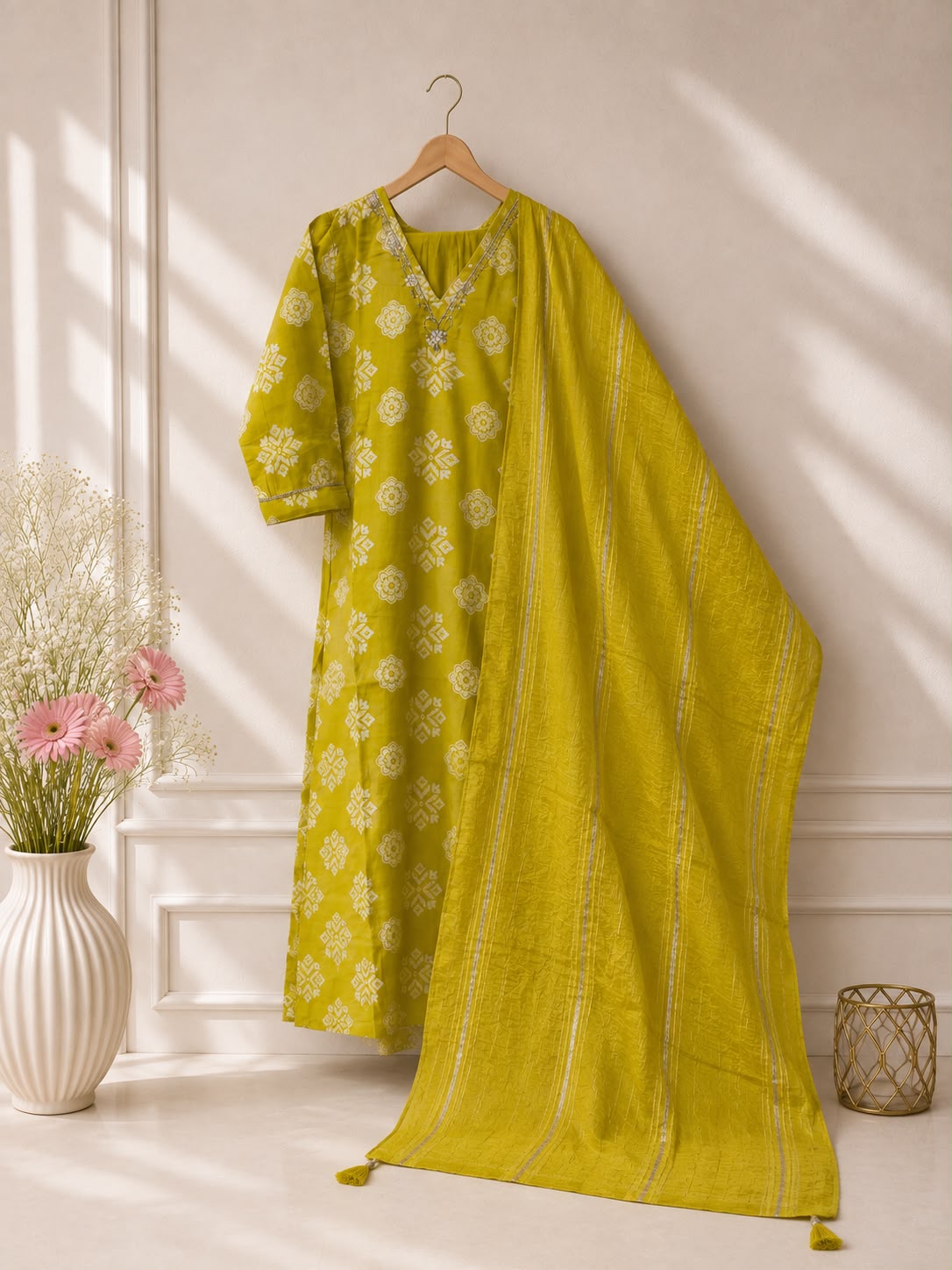 Vatican Fabric 3-Piece Set