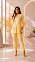 Cotton 2-Piece Co-Ord Set for Women